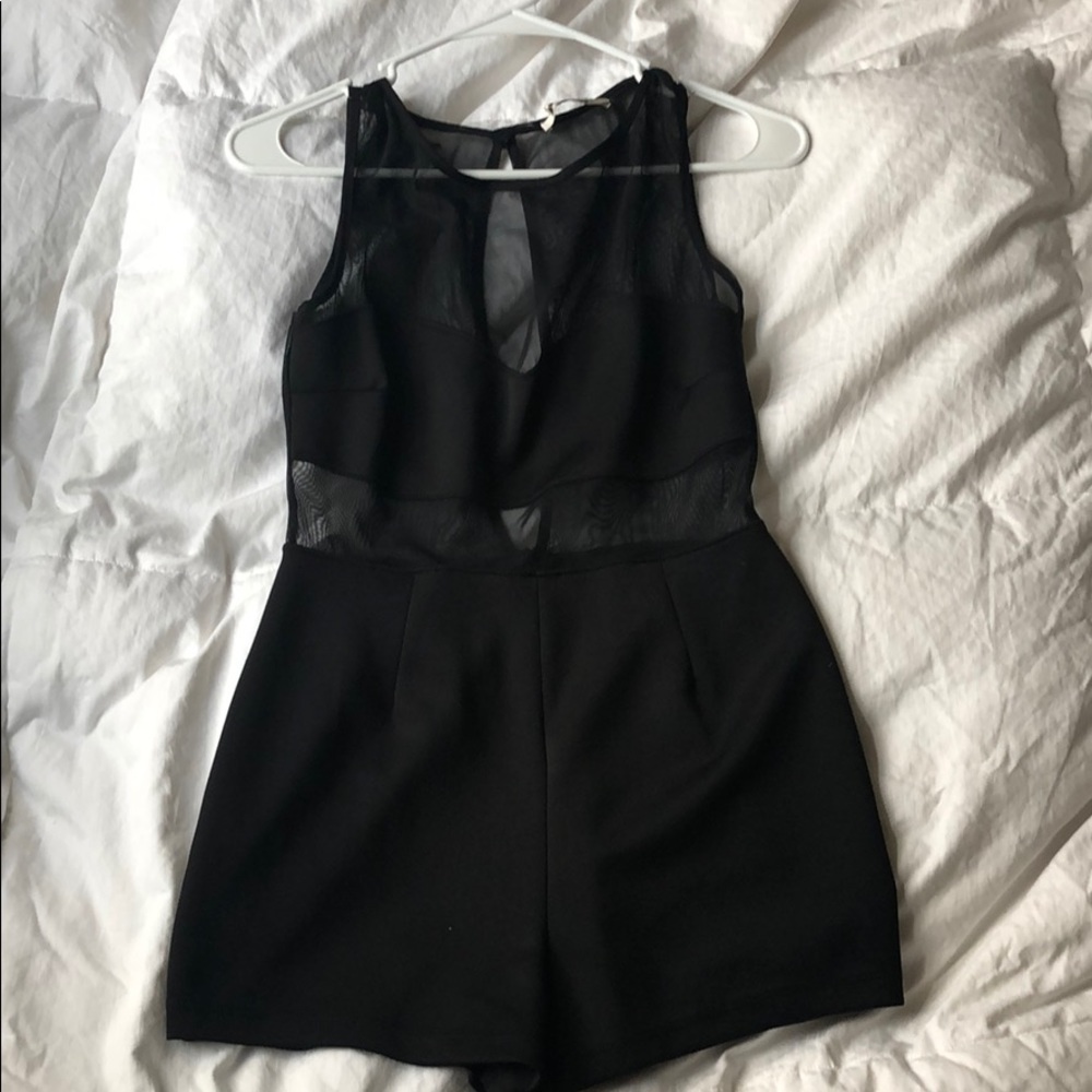 Small black romper